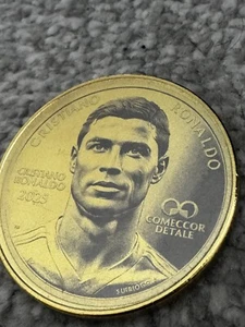 Cristiano Ronaldo Collectors Coin Football Real Madrid Man Utd Premier League - Picture 1 of 5