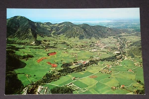 145) Postal balneario aéreo Ruhpolding/Obb. Vista desde Rauschberg al fondo Chiemsee - Imagen 1 de 2