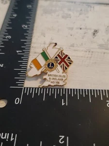 Pin vintage MD 105 Islas Británicas e Irlanda Club de Leones LP - Imagen 1 de 2