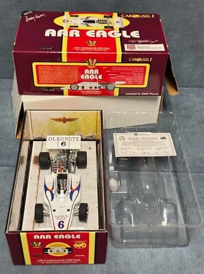 Carousel #4706 AAR Eagle #6 Bobby Unser 1972 Indianapolis 1:18 Die-Cast Box COA - Image 1 of 4