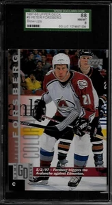 Peter Forsberg 1997-98 Upper Deck Blow-Ups SGC 8 HOF - Bild 1 von 2