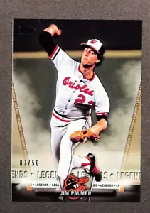 2018 Topps Salute #TS-33 Jim Palmer Gold /50 - Picture 1 of 3