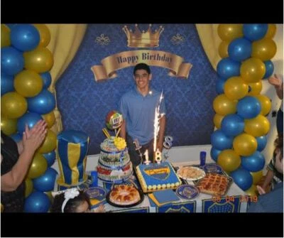 Globos 12” paquete de látex perlado hasta 100 perlas azules metálicas vendidos por peso  Foto 1 de 3