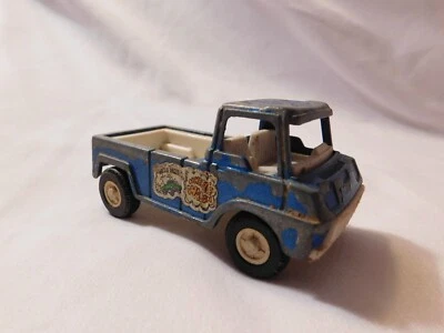 Camioneta pickup vintage Tootsie Toy Wheelie Wagon azul fundida a presión 1969 hecha en EE. UU. Foto 1 de 4