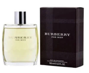 Burberry For Men Eau de Toilette 3.3 oz / 100 ml Spray For Men Original Package - Picture 1 of 4