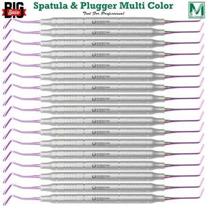 Spatola e spina strumenti di riempimento compositi dentali titanio multi punte - Foto 1 di 13