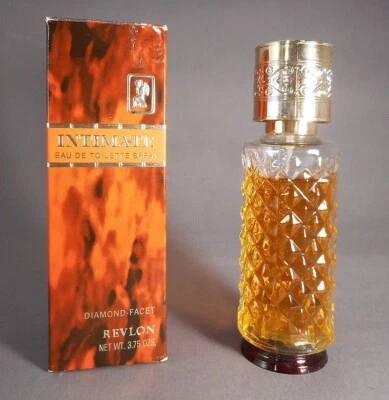 Eau De Toilette Spray De Colección REVLON ÍNTIME en Caja 3.75oz Diamond Facet LEER DESCRIPCIÓN Foto 1 de 4