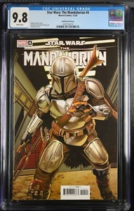 Star Wars The Mandalorian 4 CGC 9.8 1:50 Incentive Greg Land Variant - Picture 1 of 1