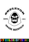 Vinyl Decal Truck Car Sticker Laptop - He-man MOTU Skeletor Snake Mountain 
