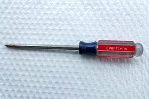 CRAFTSMAN TOOLS USA 41584, SCREWDRIVER, 1/4" FLAT/SLOTTED BLADE, 9.5" LONG. - Picture 1 of 9