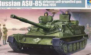Trompetista - Russian Soviet ASU-85 airborne gun 1:35 kit modelo NUEVO EMBALAJE ORIGINAL CONSEJO - Imagen 1 de 1