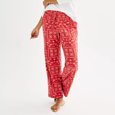 Pantalón Pijama Sonoma Intimates Everyday Sleep Lounge Batik Floral Talla XL Corto Foto 1 de 4