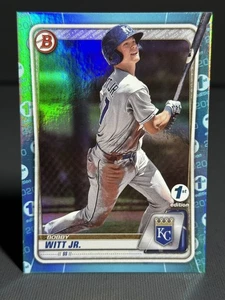 2020 Bowman Chrome Draft Baseball Bobby Witt Jr. Sky Blue #BD-152 - Picture 1 of 2