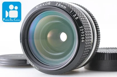 🎦VIDEO👀✨Exc+5✨ Lente Nikon Ai Nikkor 28 mm f/3,5 MF de JAPÓN Foto 1 de 4