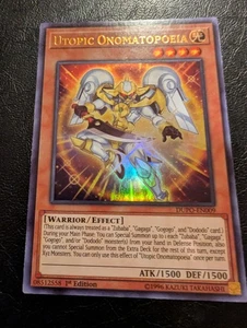 Yugioh Sammelkarte: Utopisches Lautmalerei DUPO-DE009 1. Auflage Ultra Rare NM - Bild 1 von 2