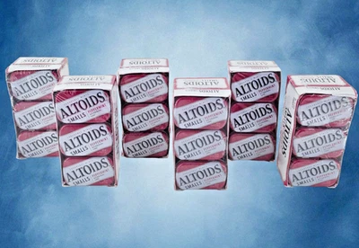 Altoids Smalls Peppermint Sugar Free Mints – 9 Mini Tins Pack NEW Sealed BB 2/25