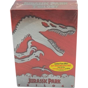 Jurassic Park Trilogy DVD (1993–2001) Steven Spielberg Zone 1 – Import USA - Imagen 1 de 9