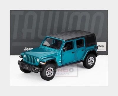1:32 TAYUMO Jeep Wrangler Sahara Hard-Top 2012 Blue Black TA32170017 - Immagine 1 di 2