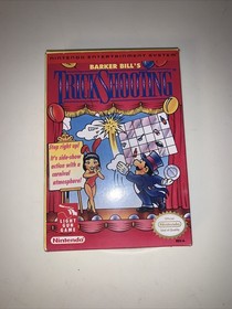 Barker Bill's Trick Shooting (Nintendo NES, 1990) Falta espuma de poliestireno