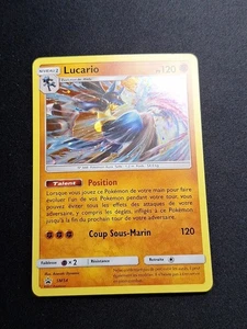 Lucario SM54 Holo Promo Carte Pokémon FR - Imagen 1 de 8