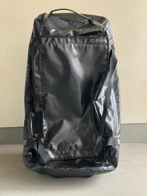 Patagonia Black Hole Wheeled Duffel 100L Rolling Bag Black Used Travel Luggage - Image 1 of 4