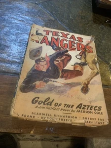 Texas Rangers | Pulp | October 1948 | Gold of the Aztecs Jim Hattfield Western  - Picture 1 of 4