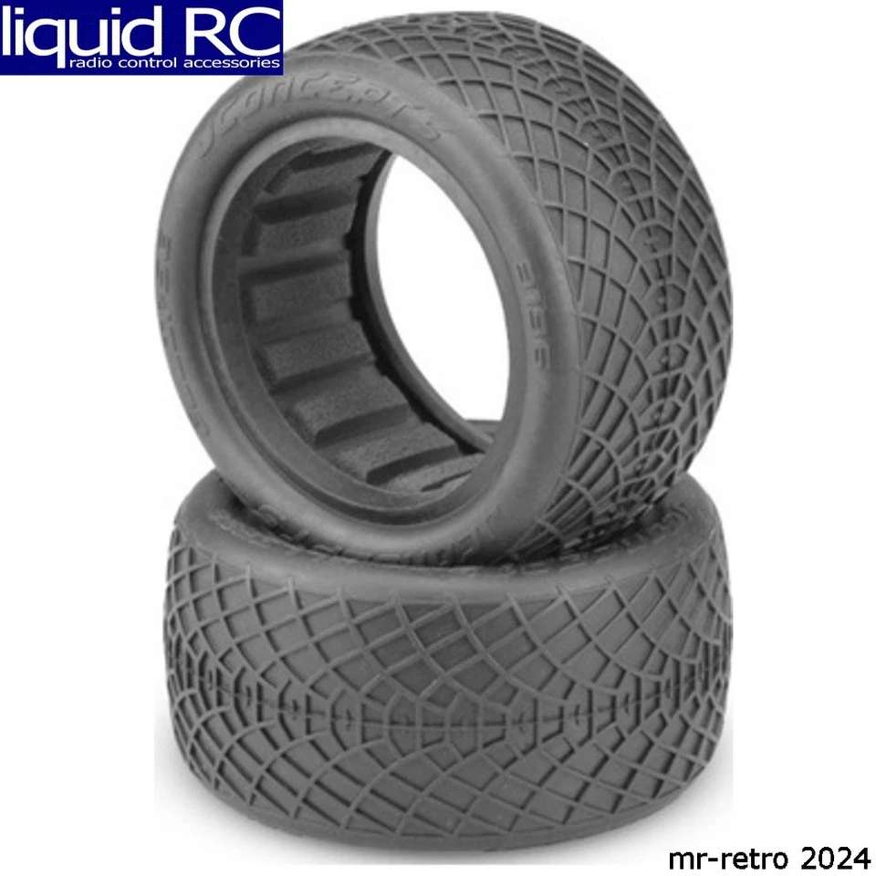 JConcepts JCO319602 Ellipse Green Compound Tire for 2.2" 1/10 Rear Buggy Wheel