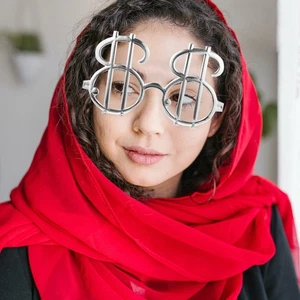 4 piezas gafas de sol de dólar estadounidense accesorios ojos de fiesta para niños adultos gafas de fiesta favores - Imagen 1 de 12