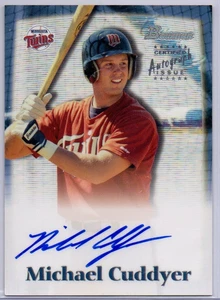 2000 Bowman #MC, MICHAEL CUDDYER Certified On-Card RC Auto, Minnesota Twins - Picture 1 of 2