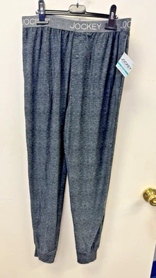 2 pares de pantalones para dormir Jockey grises suaves elásticos para hombre talla extra grande Foto 1 de 3