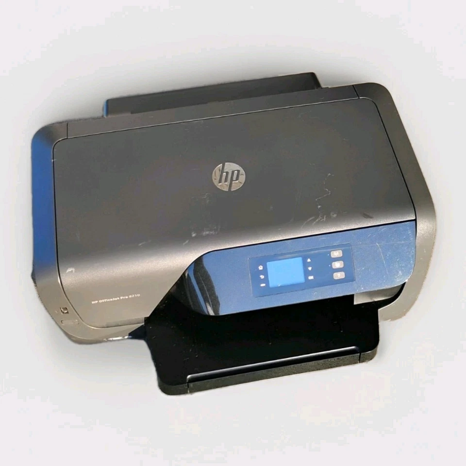 HP OfficeJet Pro 8210 Inkjet All-In-One Printer - Black (D9L64AB1H) - Image 1 of 4