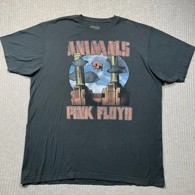 Pink Floyd Animals Album Graphic Print Gray American Classics T Shirt Sz XL - Image 1 of 4