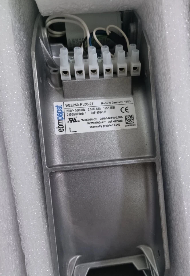 1PC New W2E250-HL06-21 Cooling fan 90-day warranty Fast Shipping W2E250-HL06-21 - Image 1 of 4