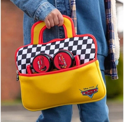 Disney CARS Reiseset Kopfhörer Tablet Tasche Kinder Tragetasche PEBBLE GEAR ♥