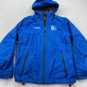 LL Bean Jacket Adult Medium Blue 3 In 1 Puffer Men Zip Up News 8 WROC 291630 - Picture 1 of 10