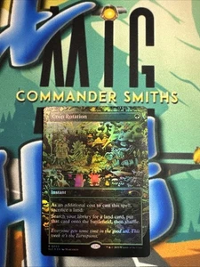 Crop Rotation ✨ Borderless Rainbow FOIL ✨ MTG NM (0003) Encyclopedia Secret Lair - Picture 1 of 2