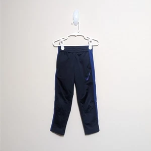 Nike Navy/Blue Dri-Fit Track Pants Size 4T Mesh Pockets - Picture 1 of 4