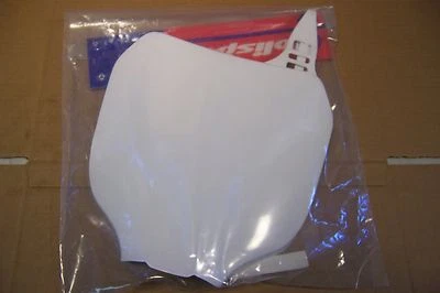 YAMAHA YZ125 NEW POLISPORT FRONT NUMBER PLATE  64-6580  YZ 125 250 YZ250 mp  - Image 1 of 2