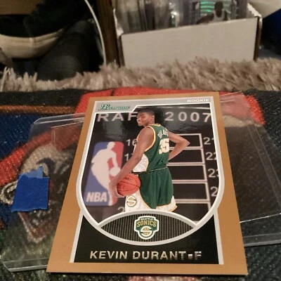 KEVIN DURANT 2007-08 Bowman Rookie Basketball Card # /399 NBA HOF Star 🏀🔥💰 - Image 1 of 4