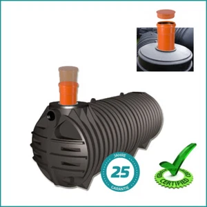 YourTube Abwassersammelgrube Fäkalientank Flachtank 3000 L inkl. Kranentladung - Bild 1 von 4