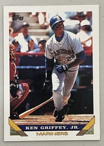 1993 Topps Baseball Card #179 Ken Griffey Jr. Seattle Mariners - Picture 1 of 2