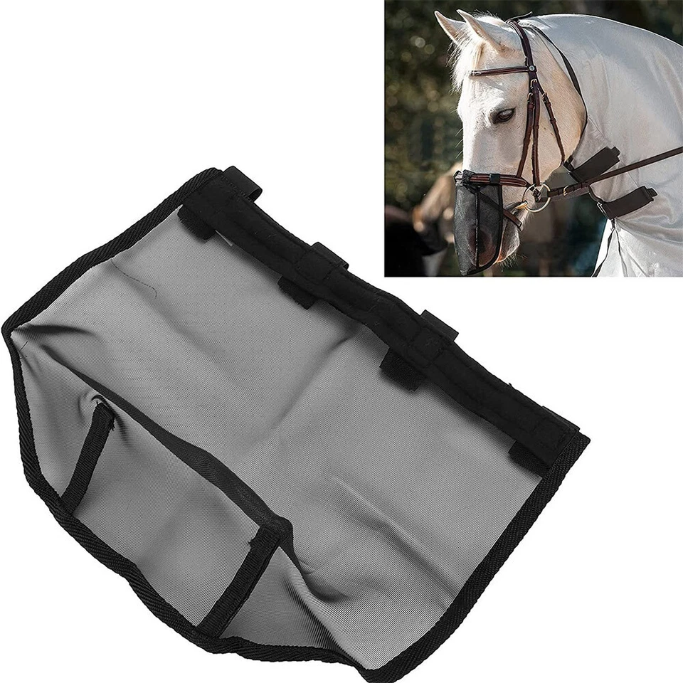 Horse Nose Net Sun Fly Mask Shield Pollen Filter Animal Nose Protection Net ！ - Image 1 of 4