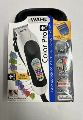 Nuevo Kit de Corte de Pelo Wahl Color Pro Cortapelos Modelo 79300-400T Azul Foto 1 de 4