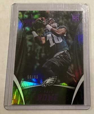 2015 Panini Rookies & Stars Eric Rowe Purple RC #50/50 - Eagles Steelers Utah - Image 1 of 2
