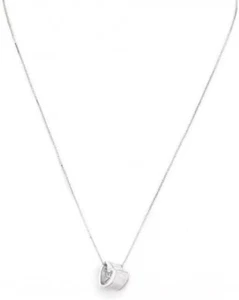 Collana Amen Love Argento 925 con Charm Cuore, Elegante e Sicura PCUB - Foto 1 di 2