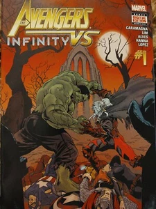 Marvel Avengers Vs. Infinity #1 en estado bastante bueno/casi nuevo - ¡Edición errónea de impresión faltante última página! - Imagen 1 de 7
