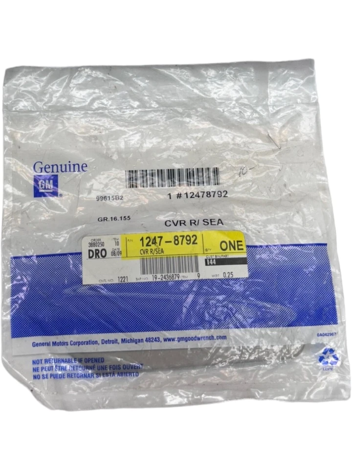 Новый подлинный GM 12478792 чехол, заднее сиденье ** продажи ** - Изображение 1 из 1