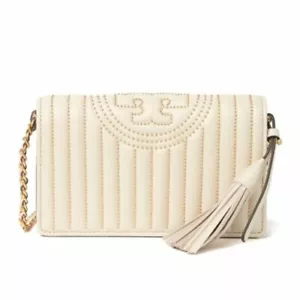๐ผ๐ฆ Tory Burch ๐ผ๐ฆ Borsa a tracolla da donna in pelle Fleming borsetta borsetta ๐ผ W5 - Foto 1 di 12