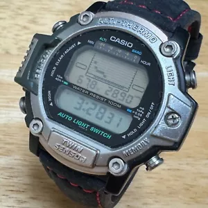 CASIO Pathfinder Digital Quartz Watch PAT-30 Men Alti-Thermo Chrono New Battery - Picture 1 of 6