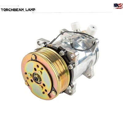 Compresor de aire acondicionado para Freightliner MB60 1992-1994 Freightliner MB70 1992-1994 Foto 1 de 4